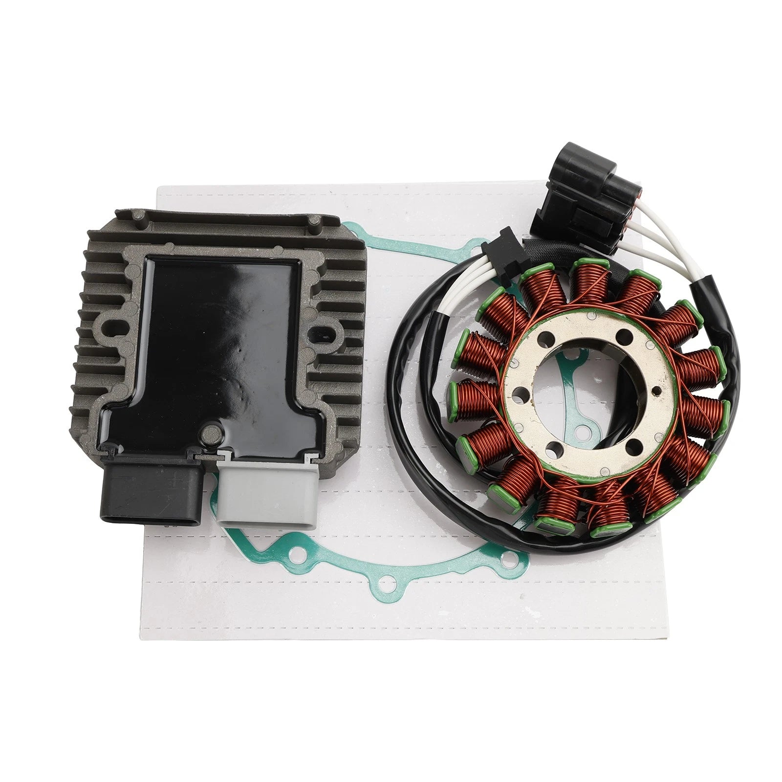 Alternator Stator Regulator Gasket Kit for Kawasaki ZX6R ZX-6R ZX636E (2013–2018)