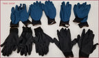 10 Pair Latex Foam Coated Work Gloves for General Painting Garden