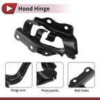 Hood Hinge for Toyota Camry (2002–2021) Right Side, 1 pcs