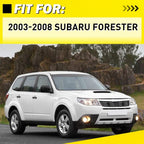 Set of 4 Interior Door Handles for Subaru Forester (2003-2008)