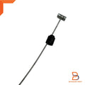 Front Parking Hand Brake Cable for Toyota Hilux 2WD (1988-1997)