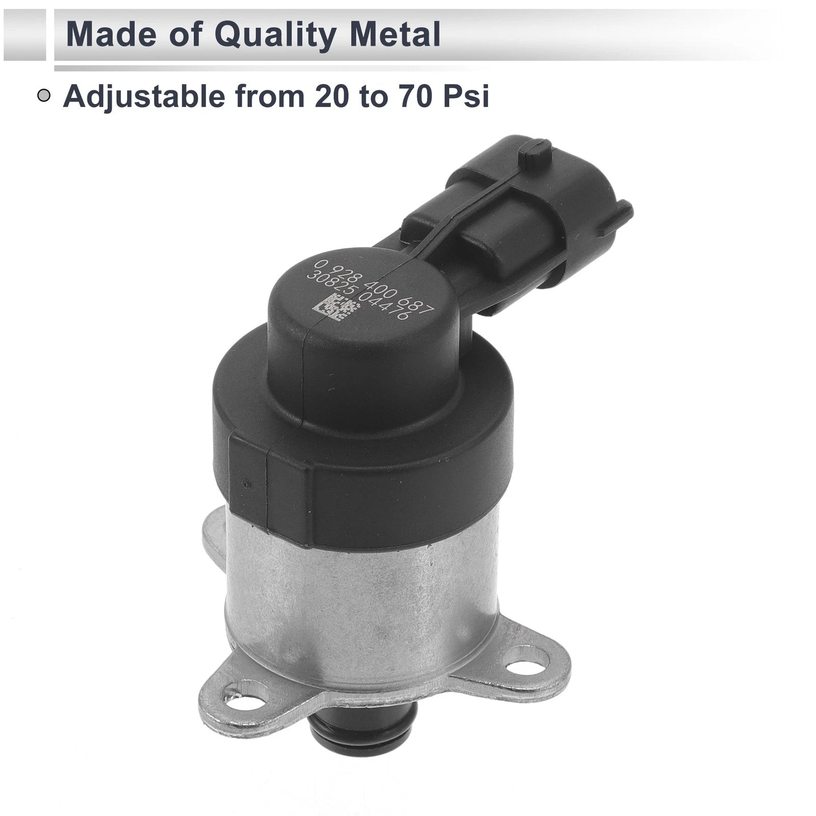 Fuel Pressure Regulator for Honda Accord (2004–2008) No. 16410RBDAE000 Metal 20-70 Psi