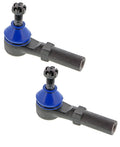 Set of 2 Front Outer Steering Tie Rod Ends for Savana 3500 (2001–2006)
