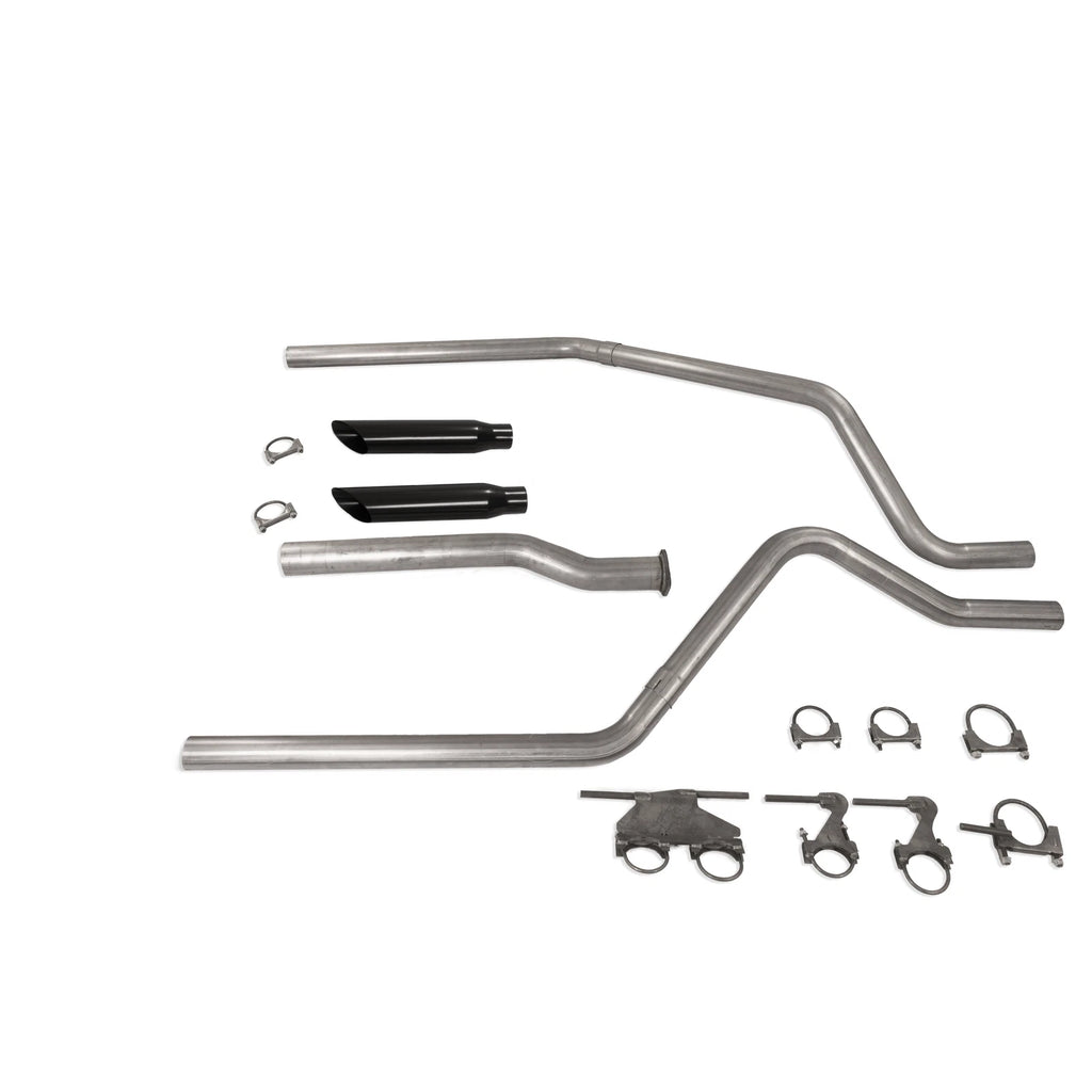 2.5" Dual Exhaust Kit for Dodge Ram 1500 (2019–2025) Black Tip