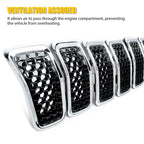 Chrome Mesh Grille Insert for Jeep Cherokee (2019-2022)