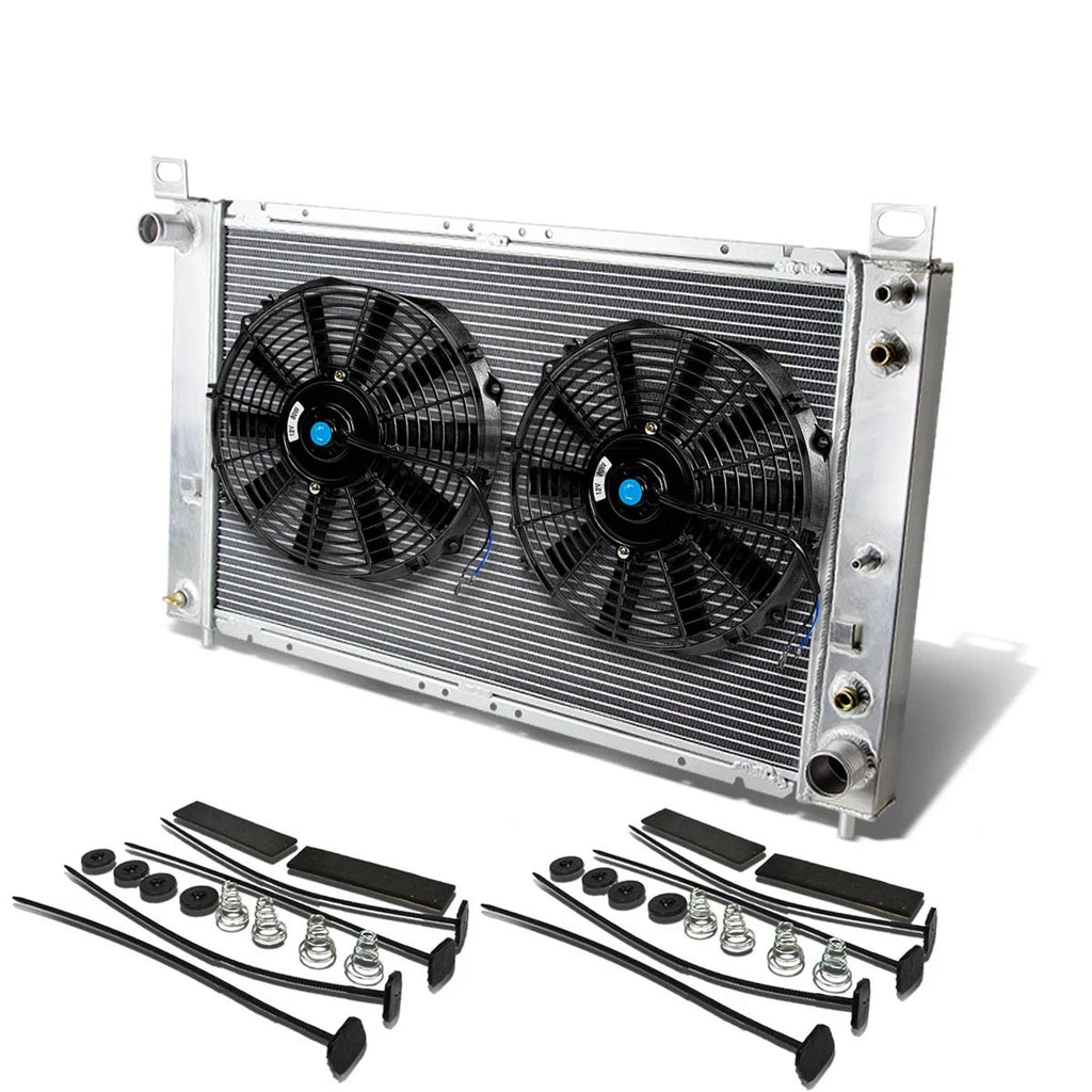 2X Aluminum Radiator for Chevy Silverado 1500/2500 (4.8/5.3)