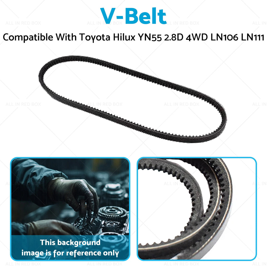 V-Belt Compressor for Toyota Hilux YN55 2.8D 4WD (LN106, LN111)
