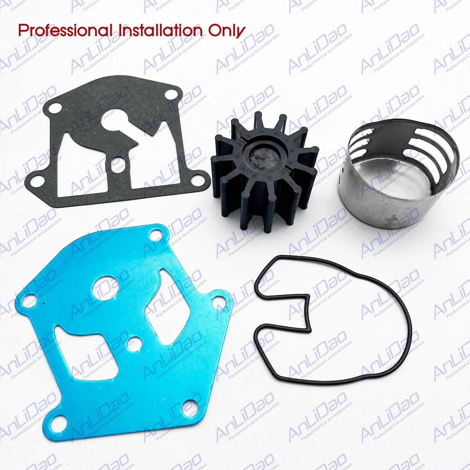 Water Pump Service Kit for OMC Cobra Stern Drive (3854661, 987253, 18-3469)