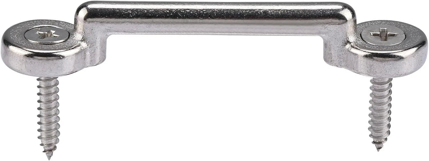 3 Inch Stainless Steel Bimini Top Strap Pad Eye for Marine Use