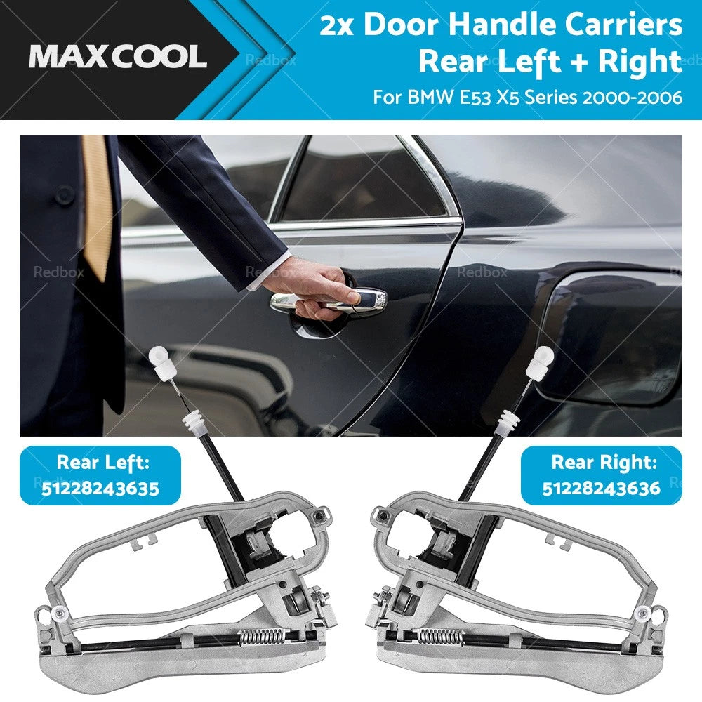 Door Handle Carrier Set for BMW X5 E53 (2000–2006)