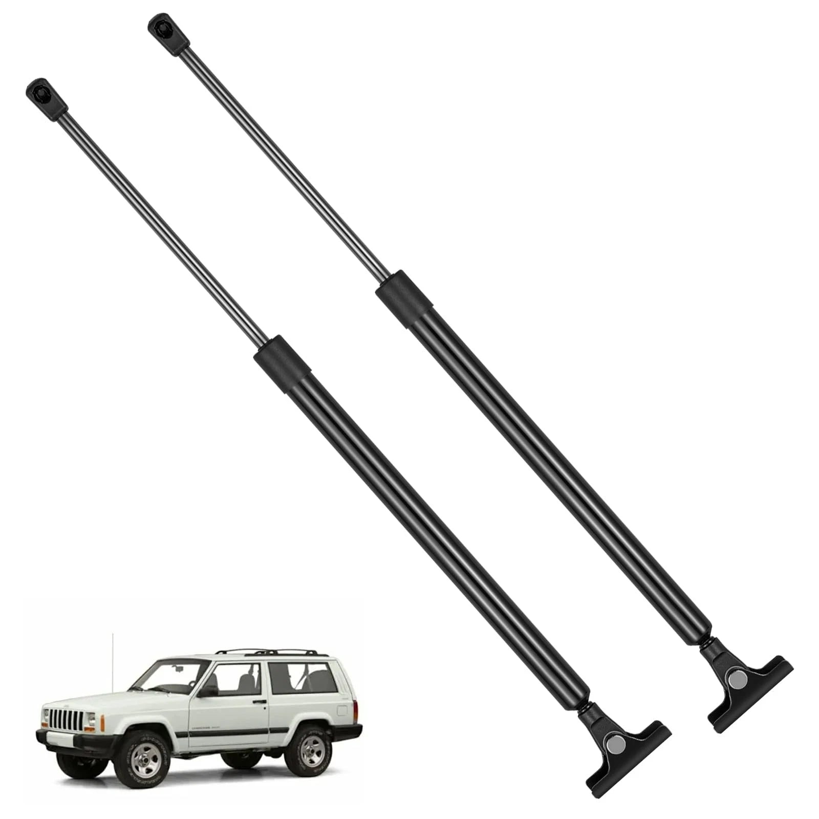 2Pcs Rear Gas Struts for Jeep Cherokee 4.0L 1997–2001, 2.5L 1997–2000 4291
