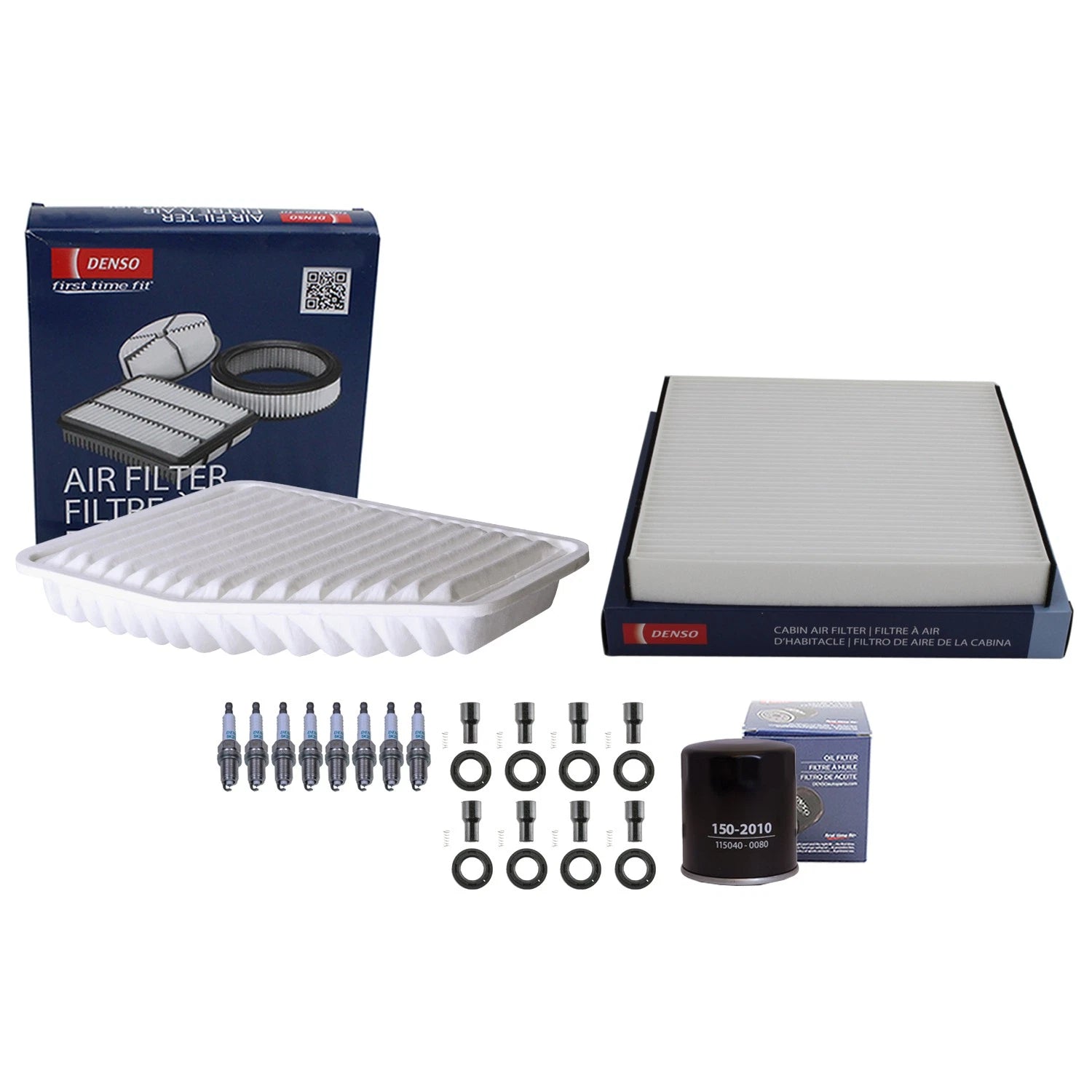Denso Tune Up Kit 8 Spark Plugs & Boots for GS430 SC430 (2001–2006)