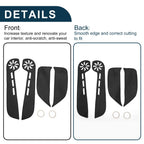 Set of 1 Car Door Anti Kick Pad Sticker Protector for Honda Civic (2000–2009)