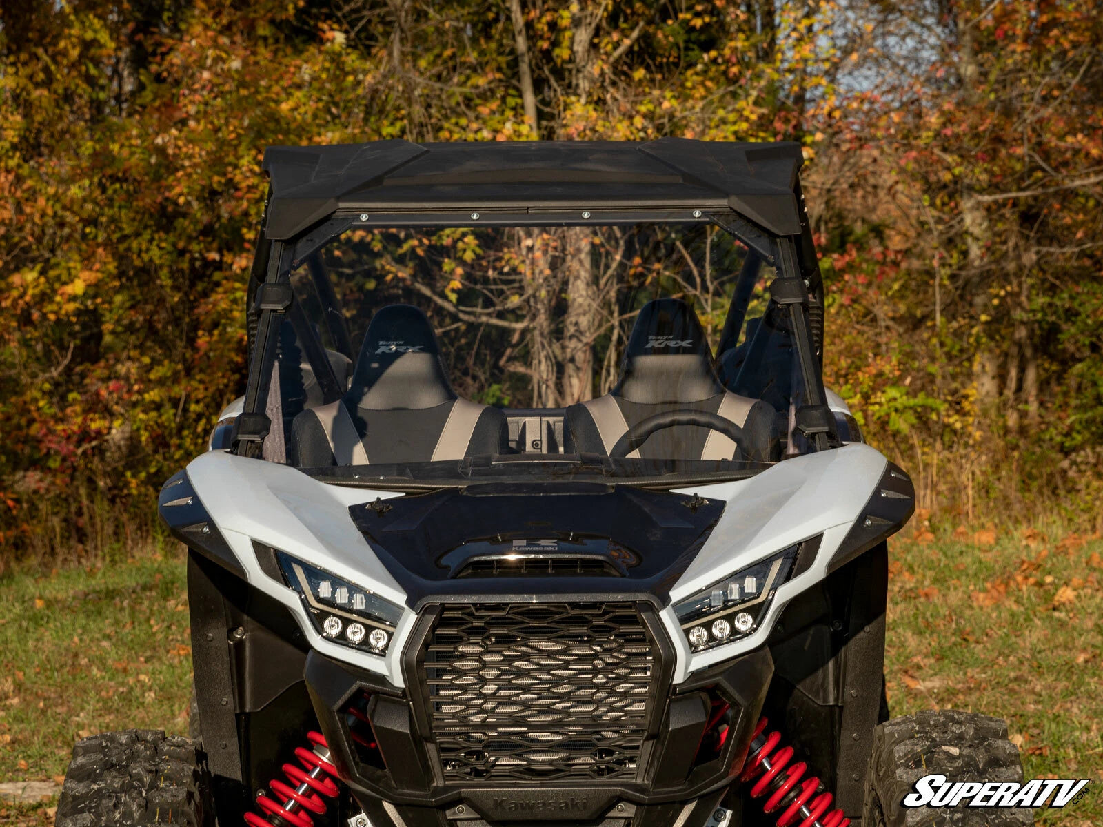Scratch Resistant Full Windshield for Kawasaki Teryx KRX 1000 (2020–2023)