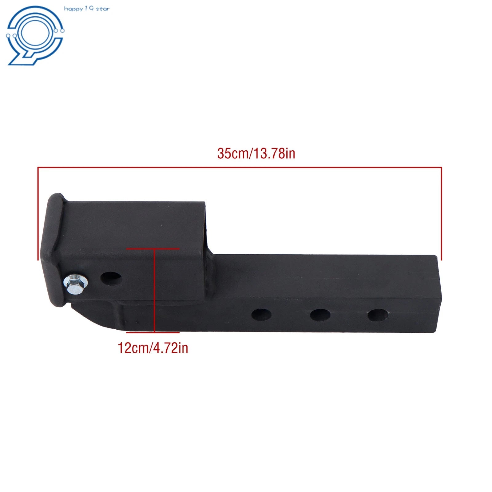 2'' Hitch Receiver Adapter for Towing Trailer Boat Camper