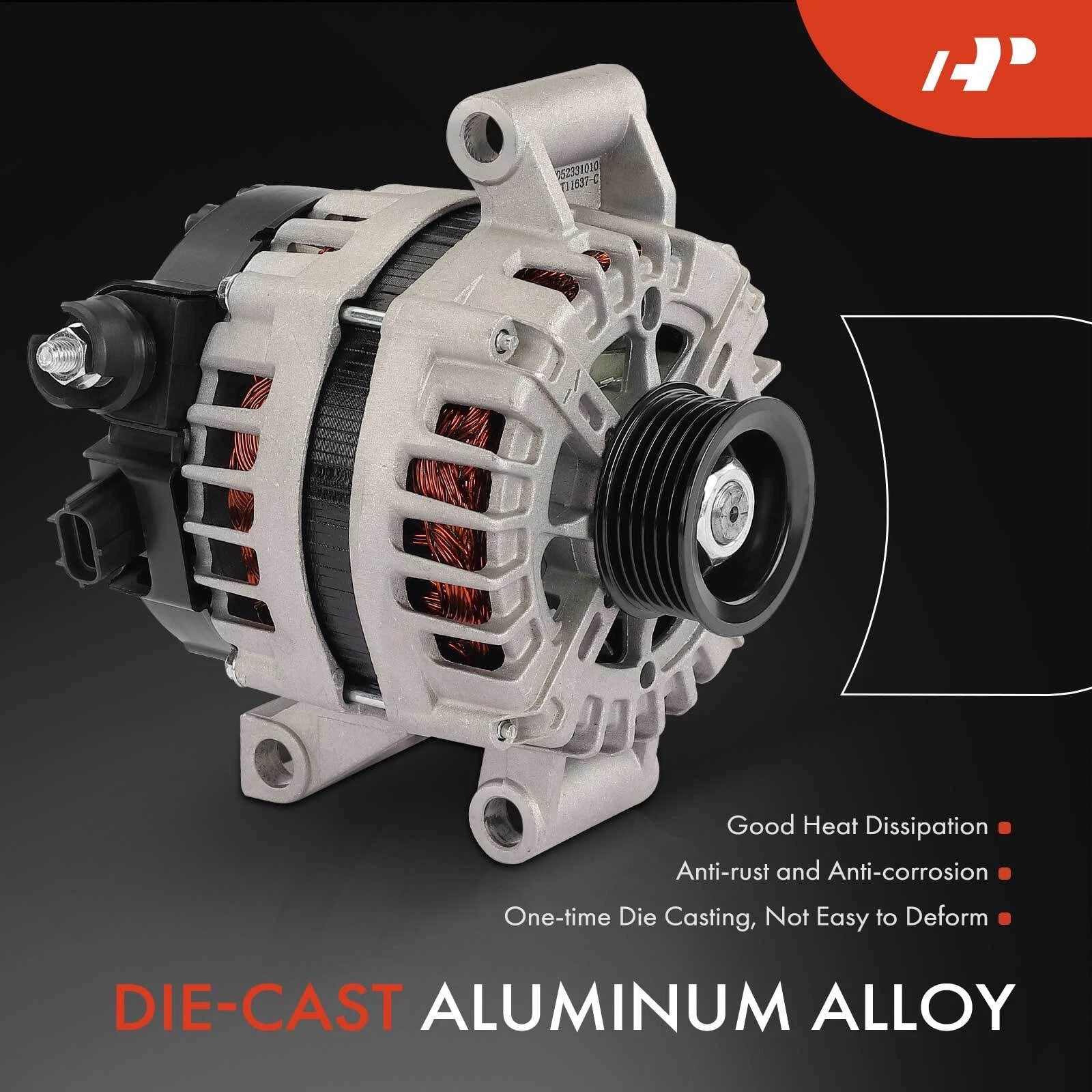Alternator for Ford F150 F-250 F-350 Super Duty V8 6.2L (2013–2014)