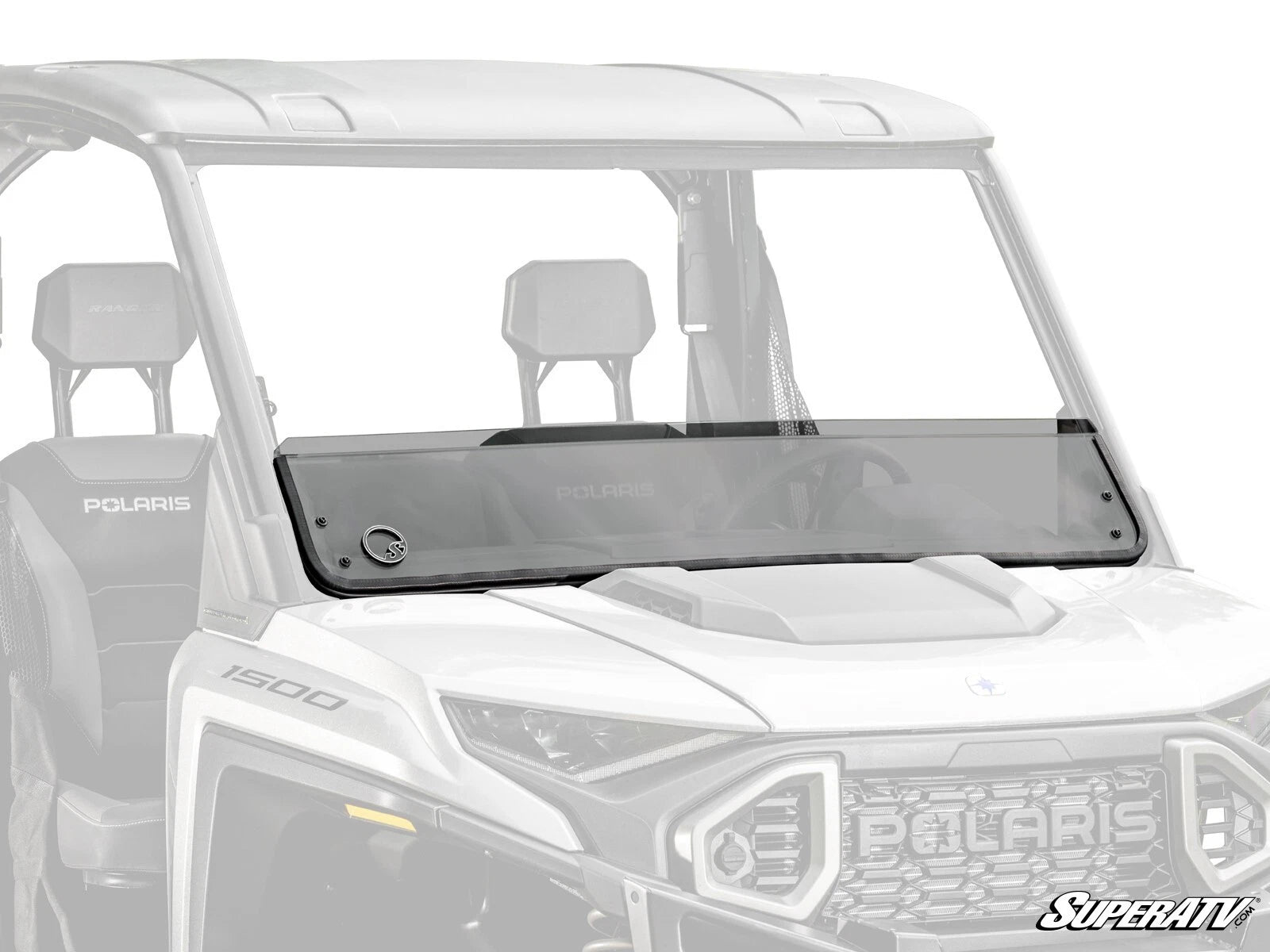 Half Windshield for Polaris Ranger XD 1500 (2018–2023) - Dark Tint