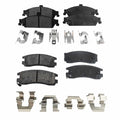 Brake Pad Set for Pontiac Grand Am (1999–2005) Front and Rear 2X FWD