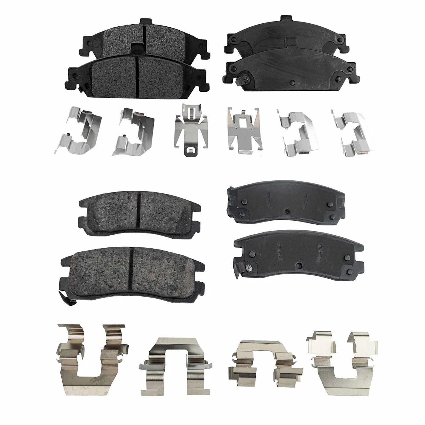 Brake Pad Set for Pontiac Grand Am (1999–2005) Front and Rear 2X FWD