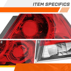 Right Side Chrome Tail Light Brake Lamp for Chevy Impala Limited (2006–2016)