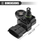 Manifold Air Pressure Sensor for Ford Escape (2001–2012) No. EL8A-9F479-AA