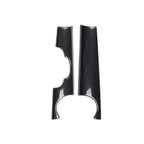 2 x Carbon Fiber Dash Strips Trim for Mini Cooper R55 R56 (2009–2014)