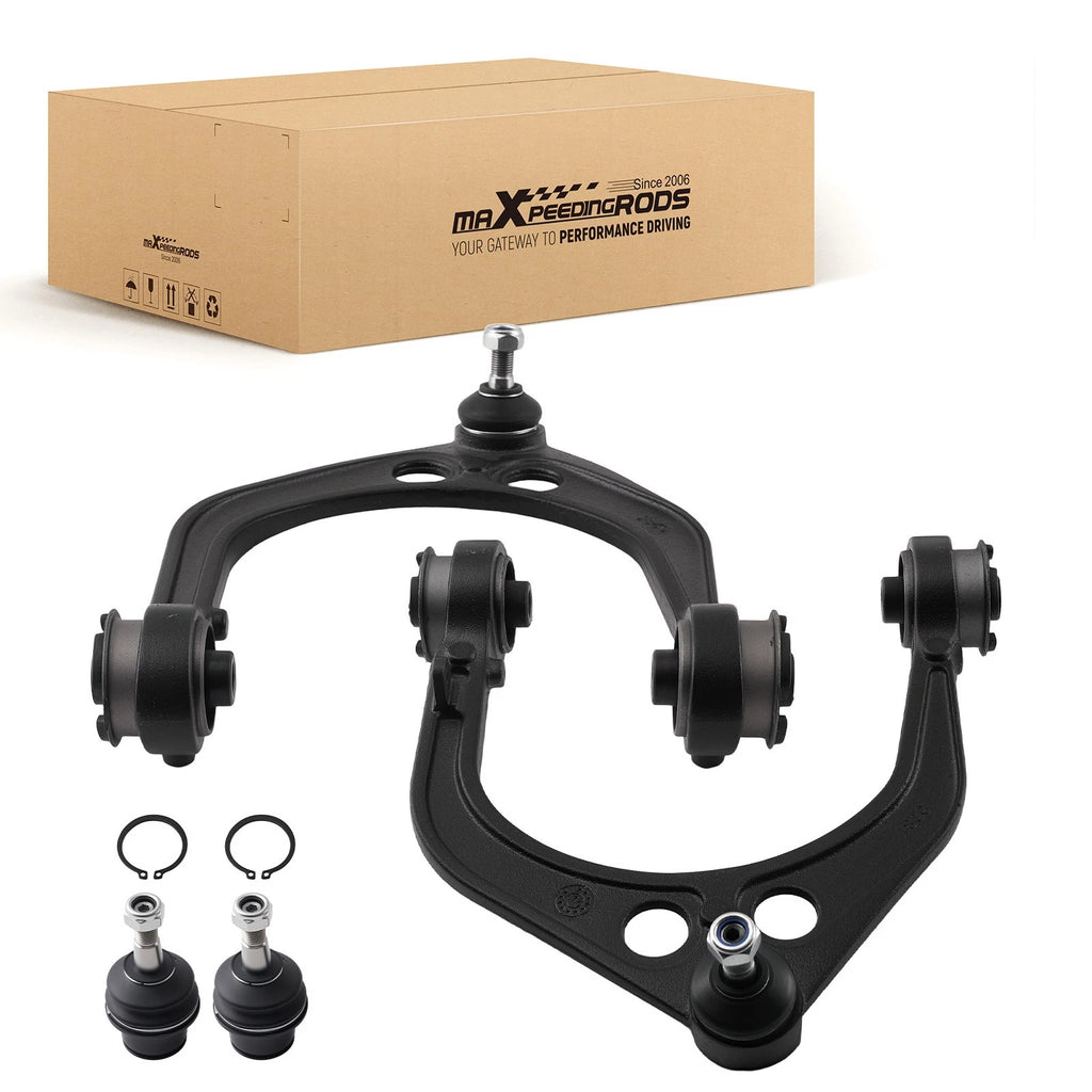 Set of 4 Upper Control Arms & Lower Ball Joints for Chrysler 300, Dodge Magnum (2005–2019)