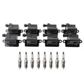 NGK Ignition Coil & 8 Nickel Spark Plugs Kit for Avalanche 2500, Sierra 3500 (2001–2006)