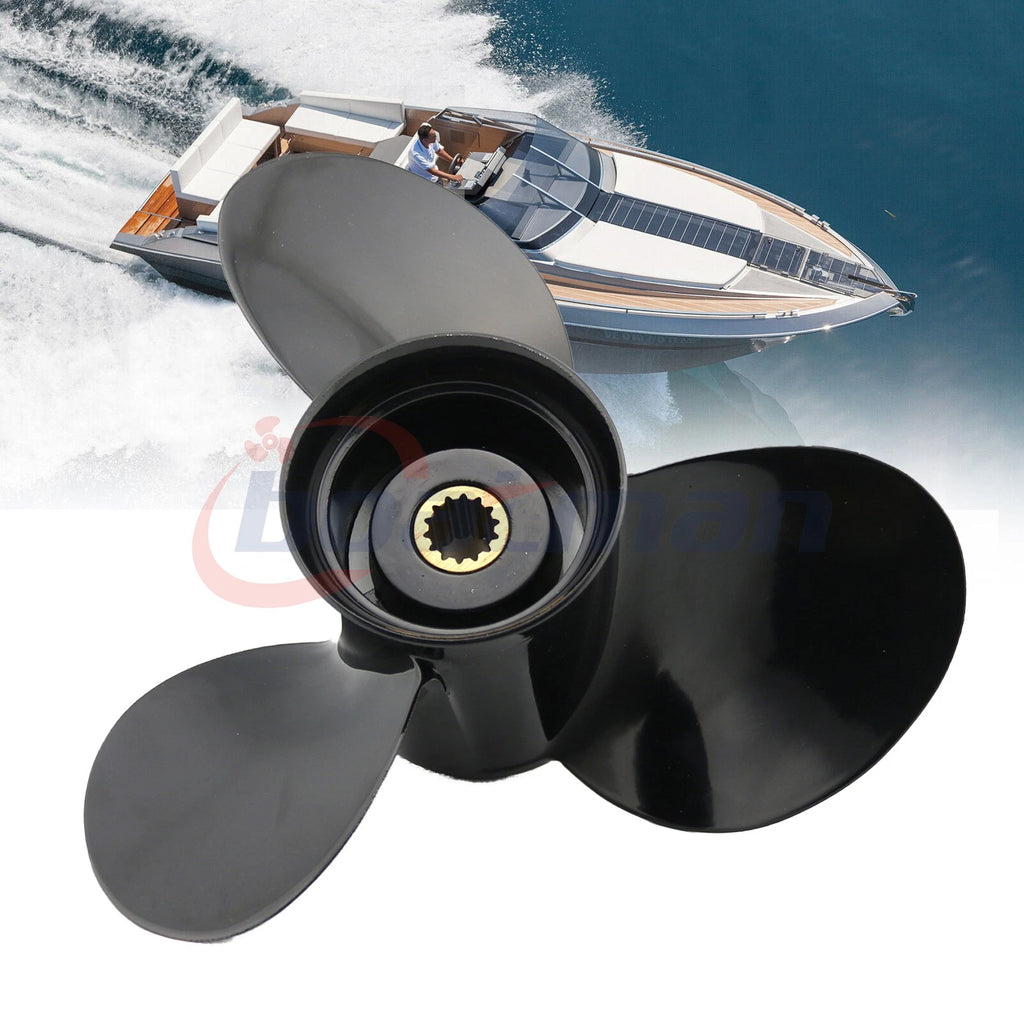 Boat Propeller 10 1/4 x 15 for BRP OMC Evinrude Johnson 15-35HP (15 Tooth)