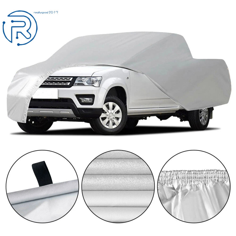 Universal UV Rain Heat Resistant Truck Cover for Pickup (In & Outdoor)