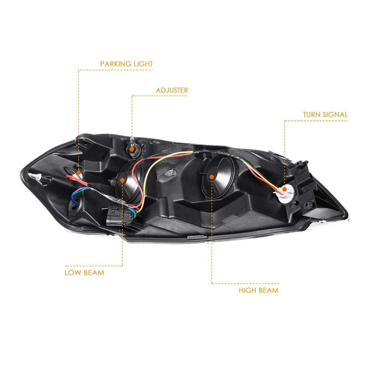 Power Heated Memory Side Rear View Mirror for Cadillac CTS (2008–2014)