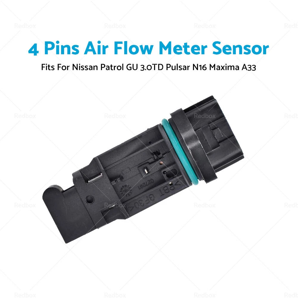 Mass Air Flow Meter Sensor for Nissan Patrol 3.0TD (2000–2004) 226804M500