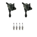 2X Ignition Coil & 4X Nickel Spark Plugs for Mazda Miata (1990–2005)