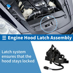 Hood Latch Assembly for Toyota Sienna (2011–2020) No. 5351008030/TO1234178