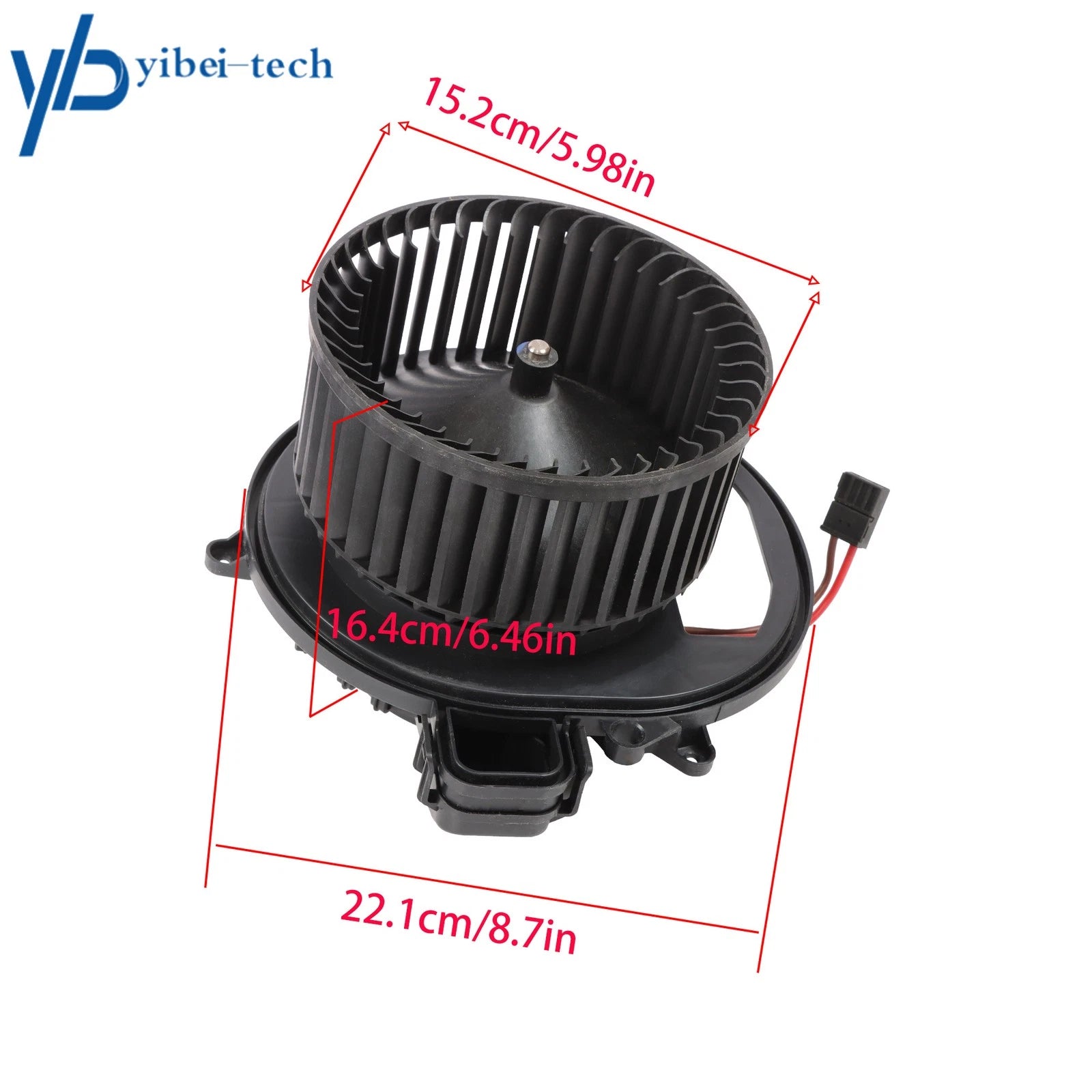 Front HVAC Blower Motor with Resistor for BMW 430i 435i 440i xDrive (2014–2021)