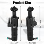 Front Left Right Headlight Washer Nozzles for Mercedes-Benz E350 E550 E63 AMG