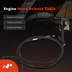 Hood Release Cable for Jeep Grand Cherokee ZJ (1993–1998)