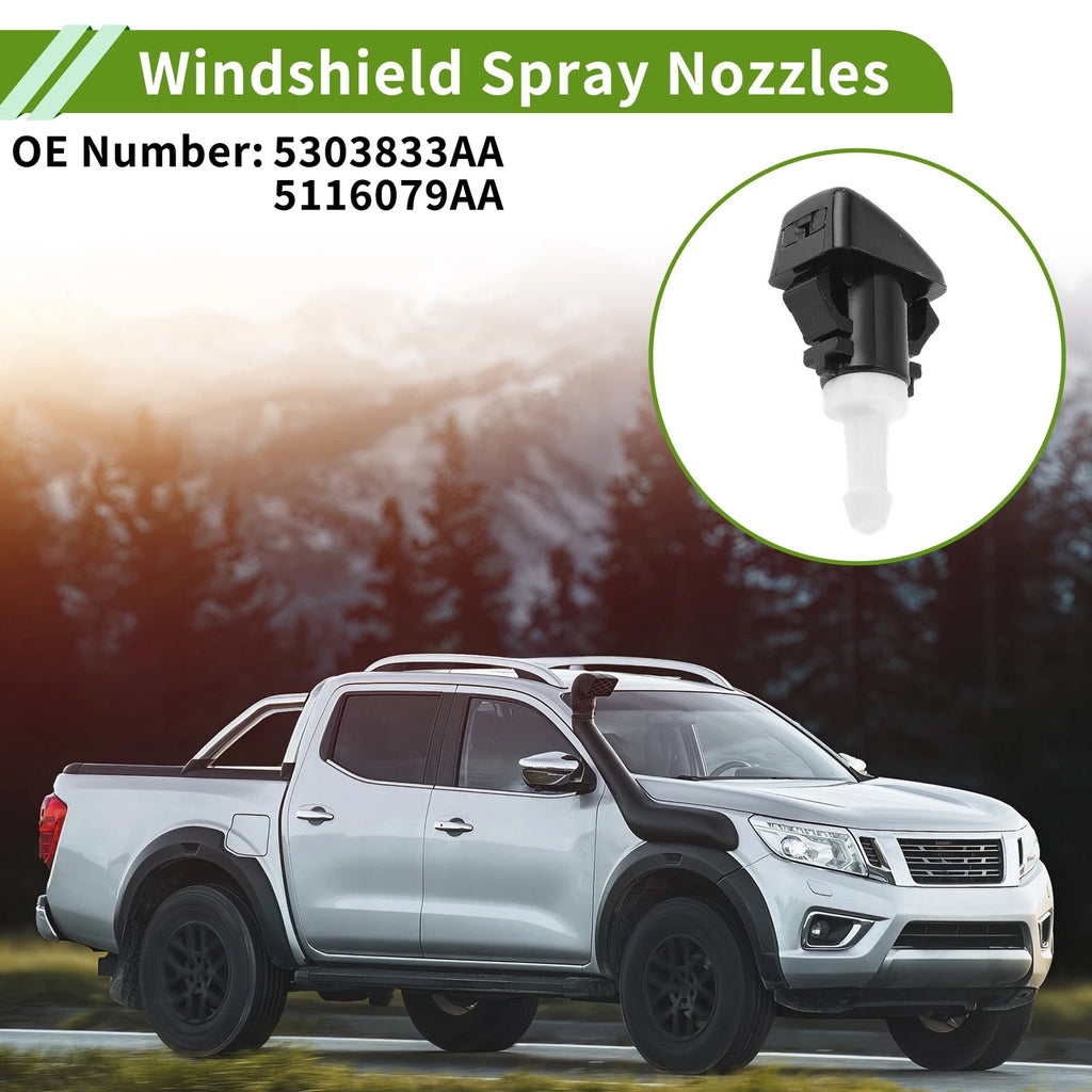 Windshield Washer Nozzle Set for Dodge (No. 5303833AA)
