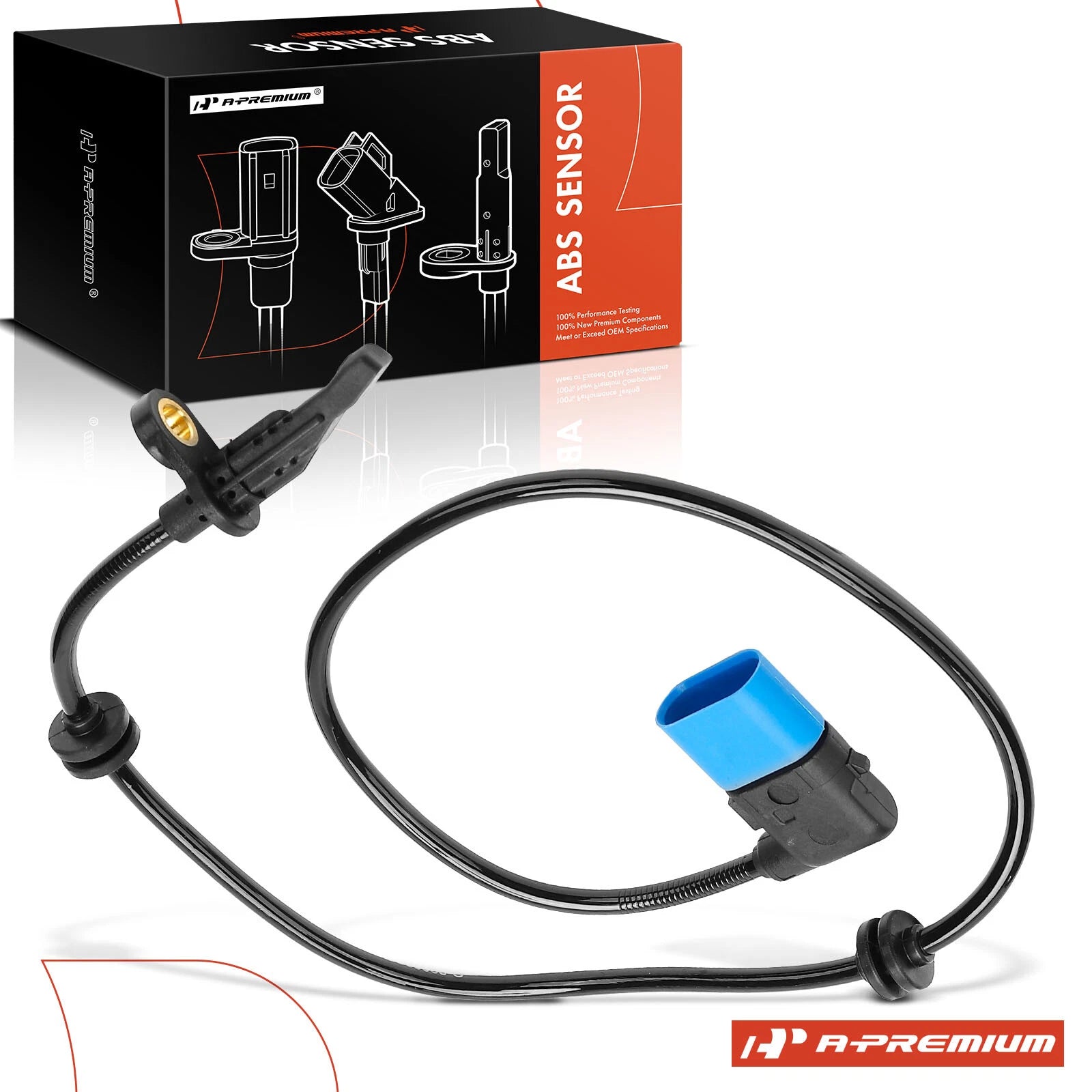 Rear Left ABS Wheel Speed Sensor for Mercedes-Benz S450 S550e (2018–2020)