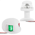 LED Bi-Color Bow & 360 All Round Anchor Navigation Light for Boats