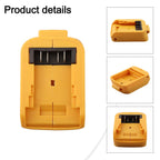 Dual USB Charger for DCB203 Compatible with 18V Batteries
