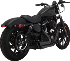 2X Vance & Hines Mini Grenades Black Exhaust for Harley XL Sportster (2014–2022)
