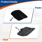 Rear Bumper Tow Hook Cover for Mercedes-Benz (A2058850224) Graphite Gray