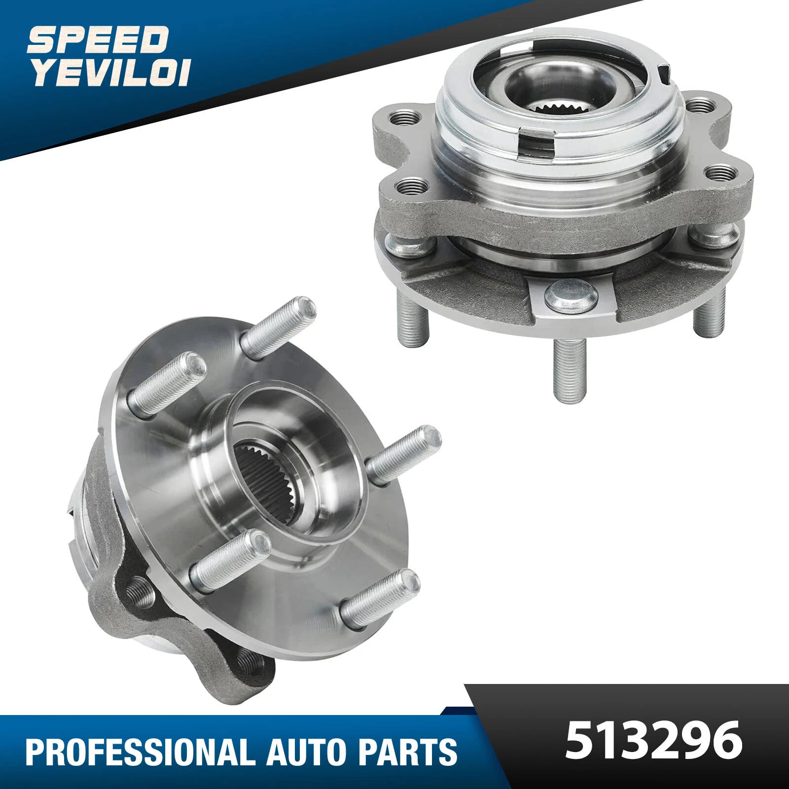 Front Wheel Bearings and Hubs for Nissan Altima Maxima Murano Pathfinder JX35 QX60 (2013–2019)