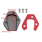 Kickstand Enlarger Plate Pad for Honda Grom 125 MSX125 (2013–2024), Monkey 125 (2018–2024)
