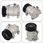 A/C Compressor and Clutch for Honda Accord (2003–2007)