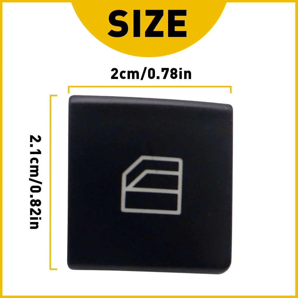 Armrest Window Switch Button Cover Trim for Mercedes Benz C-Class GLK (V)