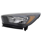 Halogen Headlight Assembly Left Side Replacement for Ford Escape (2018–2019)
