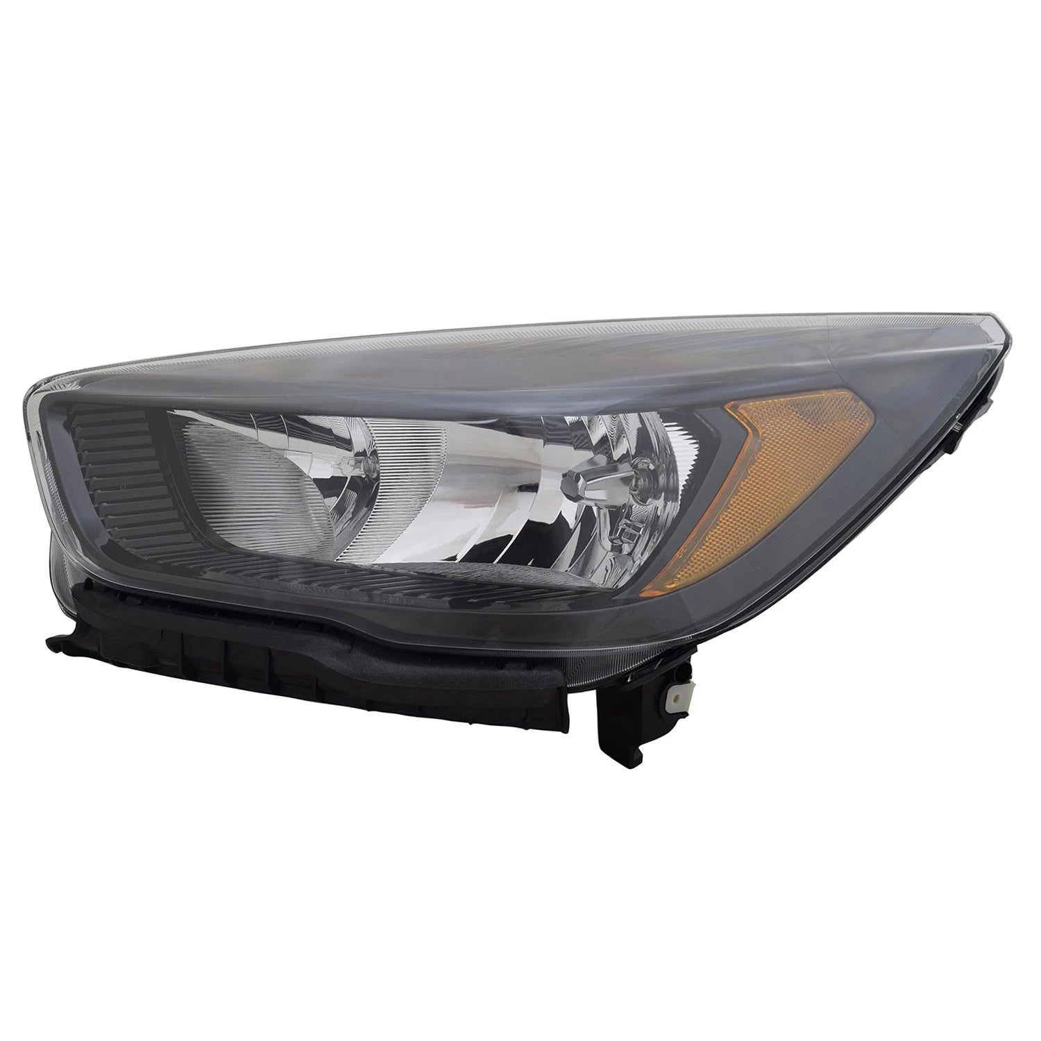 Halogen Headlight Assembly Left Side Replacement for Ford Escape (2018–2019)