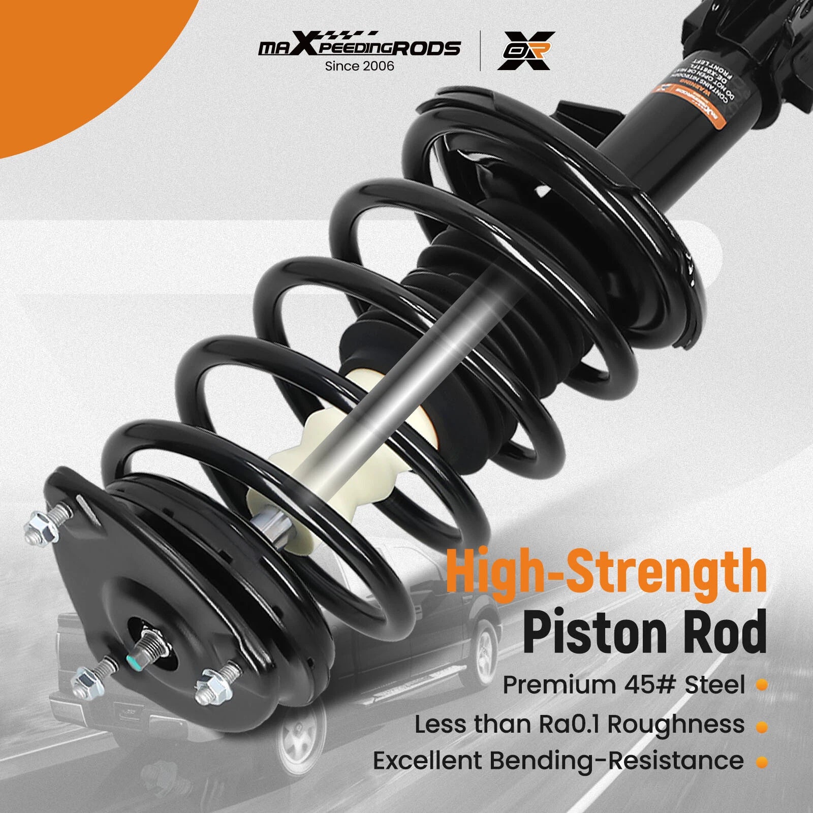 Front Strut Spring Suspension for Kia Rio 2006-2011 & Hyundai Accent 2006-2011